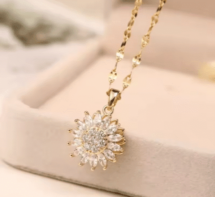 Collar Girasol Giratorio