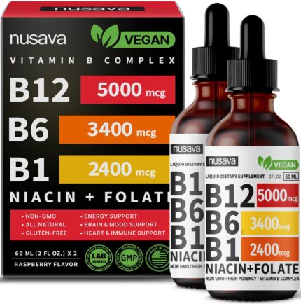 Vitamina B12 Nusava - 2 x 1